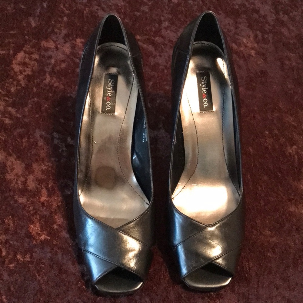 Style&Co. black heels